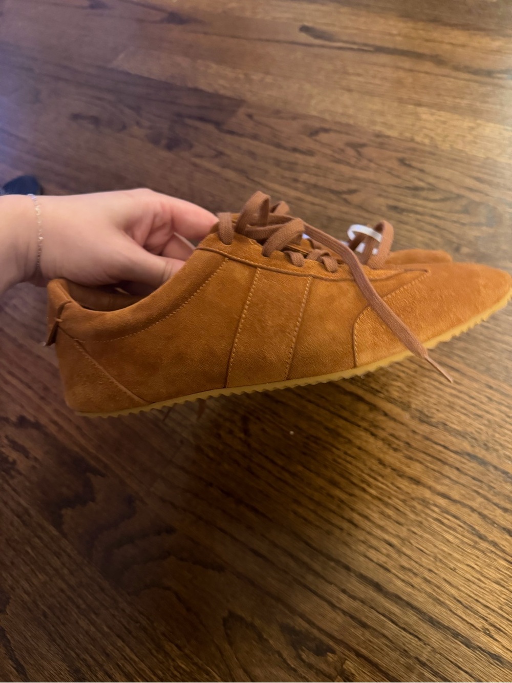 Reformation Terra Sneaker Brown - Size 7 - Picture 5 of 7